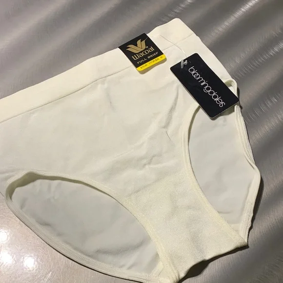 Wacoal B-Smooth Ivory Full Brief Size M NWT - Picture 3 of 8